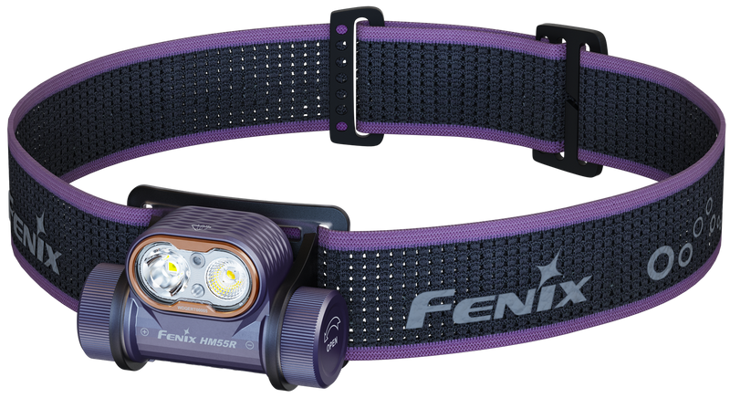 Linterna Frontal Fenix HM55R Purpura