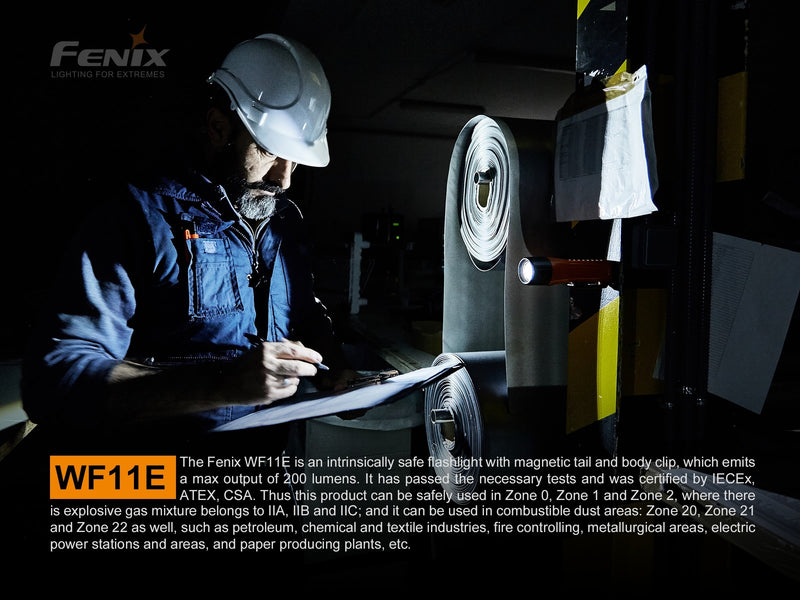 Linterna anti explosiva Fenix WF11E