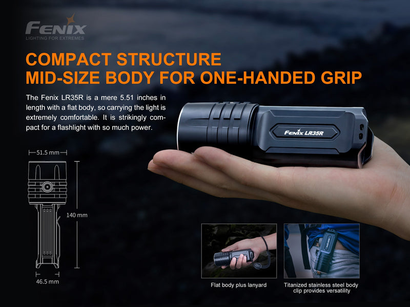 Linterna Fenix LR35R