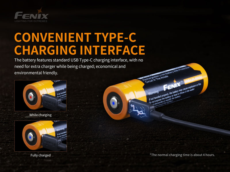 Bateria Fenix 21700 de 5000 mAh ARB-L21-5000U