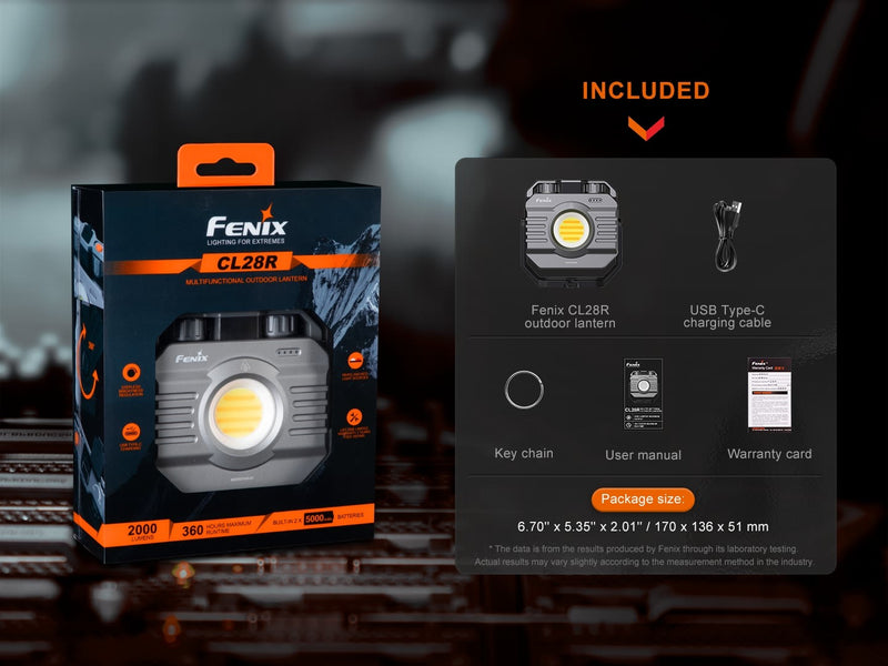 Linterna Fenix CL28R
