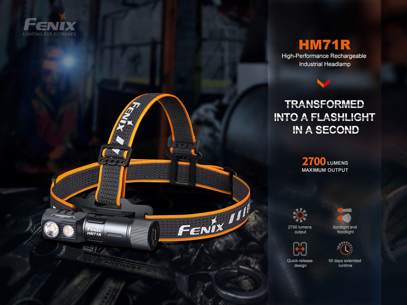 Linterna Frontal Fenix HM71R