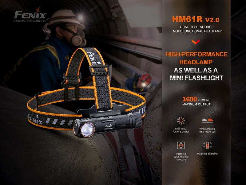 Linterna Frontal Fenix HM61R version 2.0