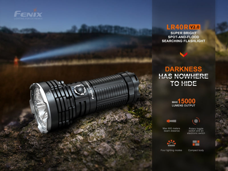 Linterna Fenix LR40R version 2.0