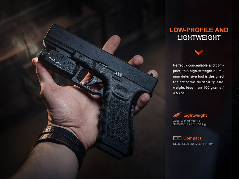 Linterna Fenix para pistolas GL06
