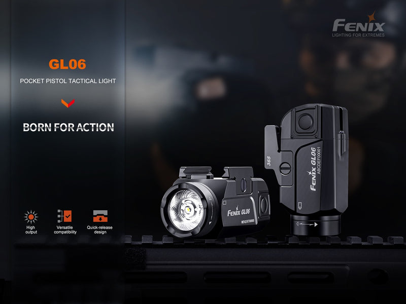 Linterna Fenix para pistolas GL06-365