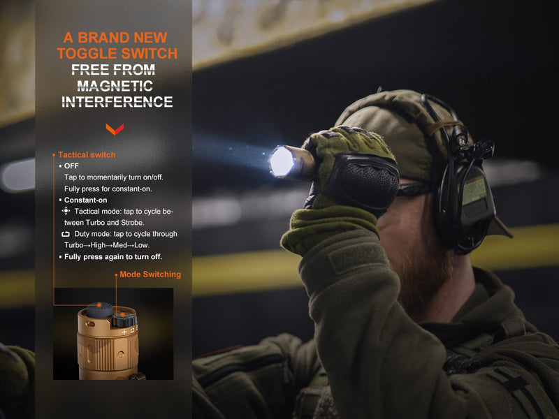 Linterna Fenix TK20R UE desert Camo