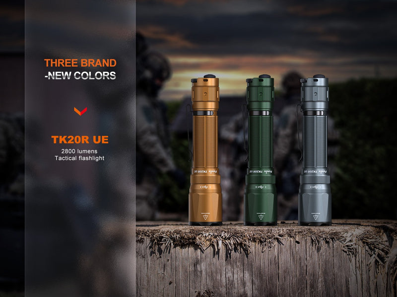 Linterna Fenix TK20R UE desert Camo