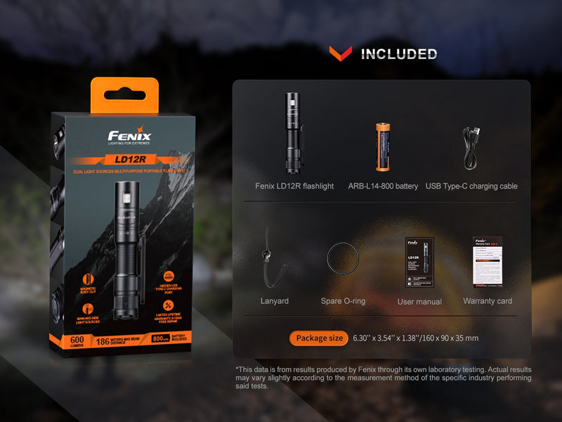 Linterna Fenix LD12R