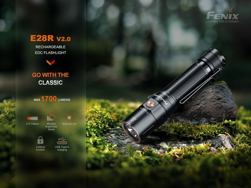 Linterna Recargable Fenix E28R V2.0