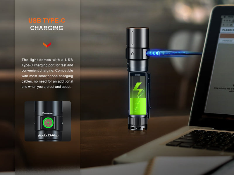 Linterna Recargable Fenix E28R V2.0
