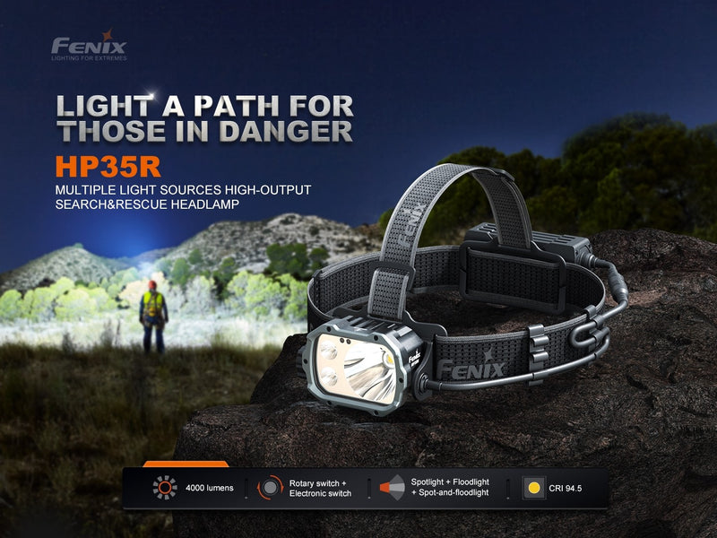 Linterna Frontal Fenix HP35R