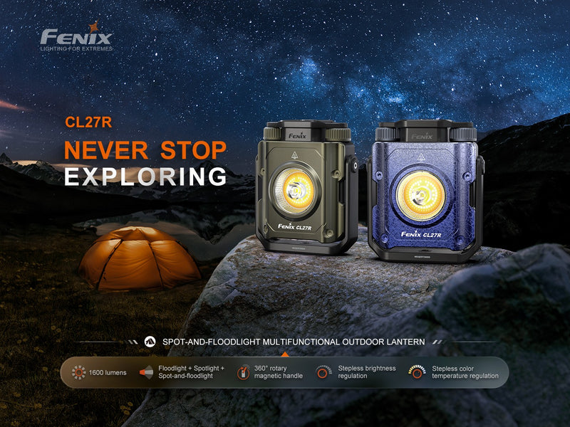 Linterna Fenix CL27R Azul