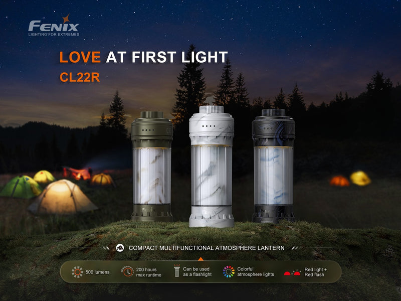 Linterna Fenix CL22R blanco