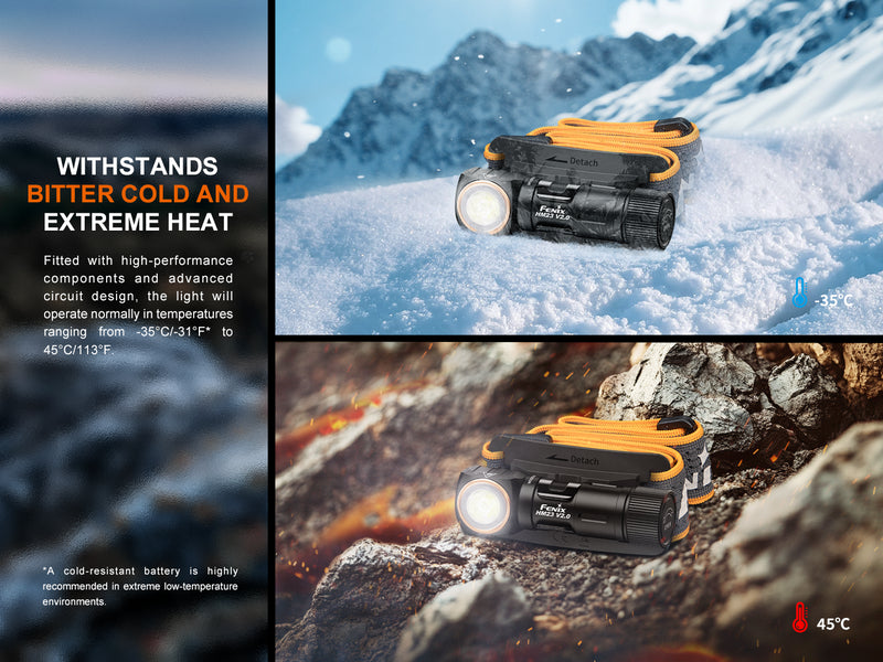 Linterna Frontal Fenix HM23 V2.0