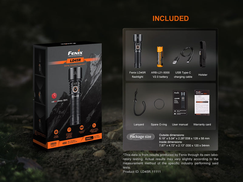 Linterna Fenix LD45R