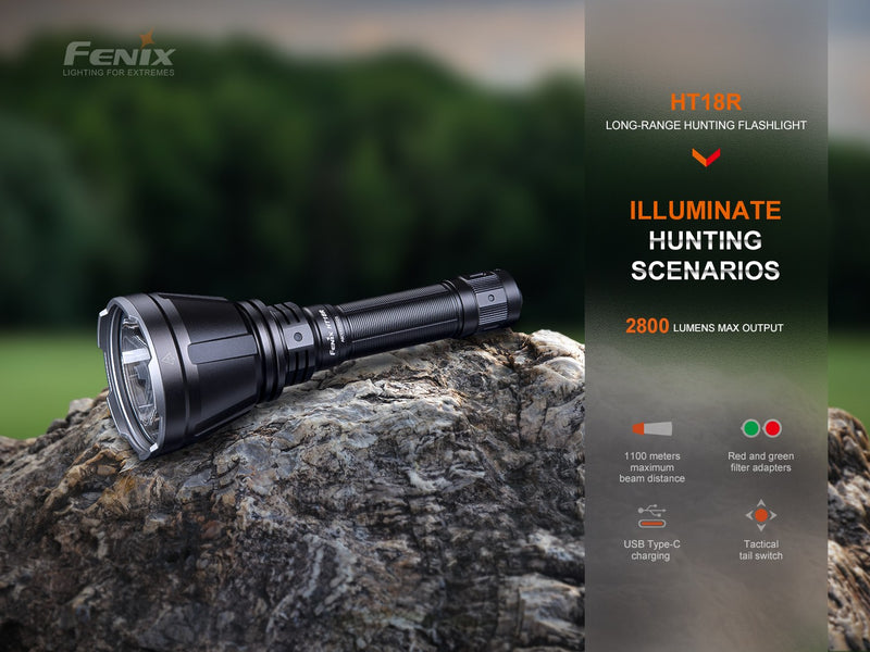Linterna Fenix HT18R HUNTING KIT