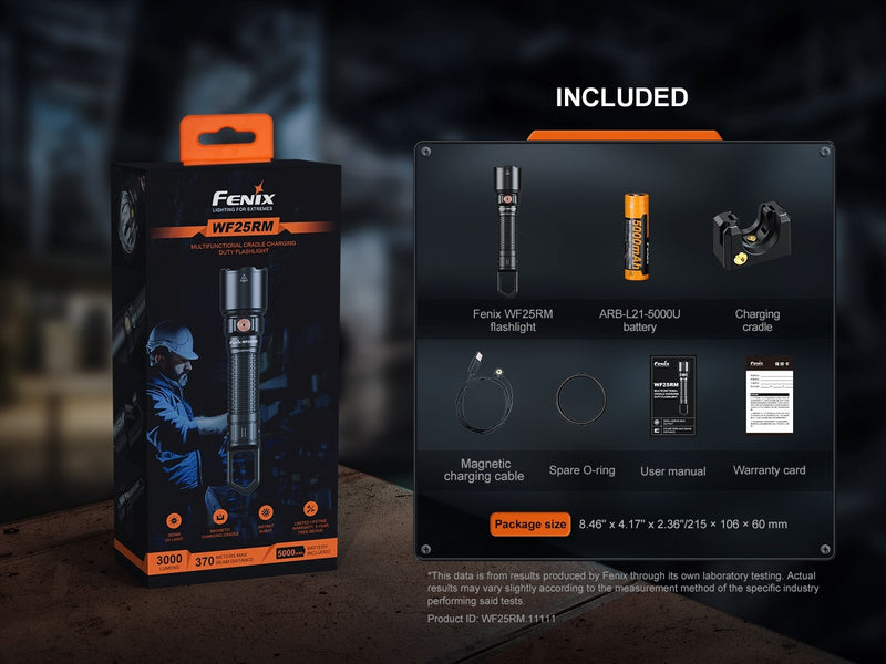 Linterna Fenix WF25RM