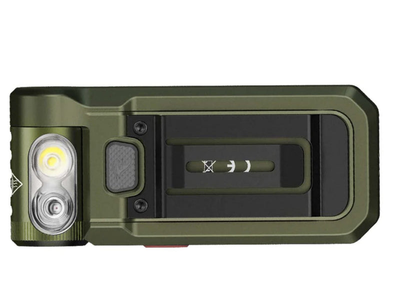 Linterna Recargable Fenix SW05R-UV verde
