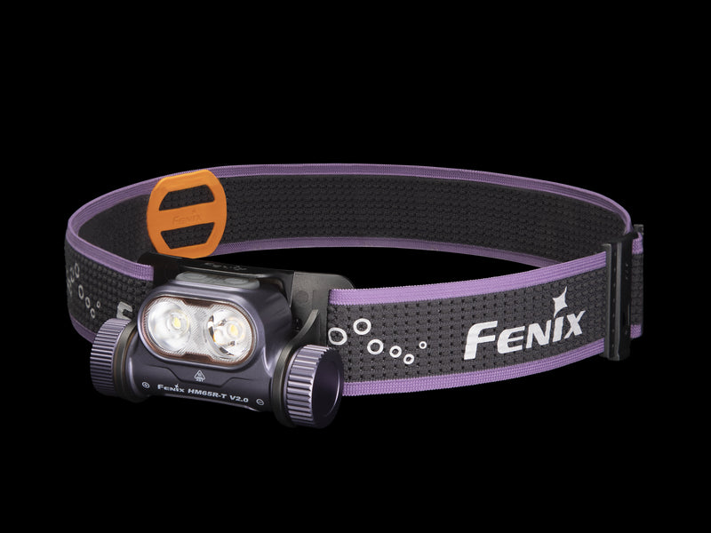Linterna Frontal Fenix HM65R-T V2.0 violeta