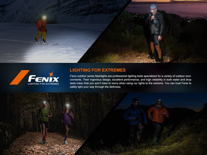 Linterna Frontal Fenix HM65R-T V2.0 nebula