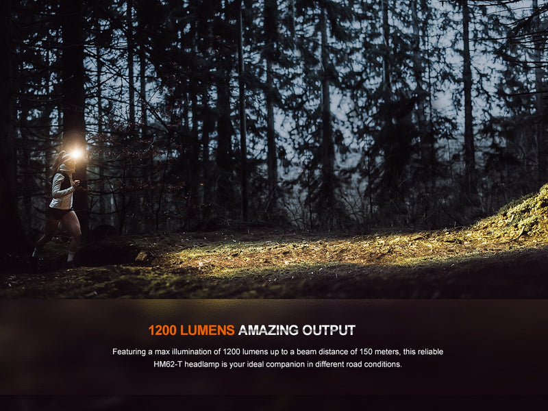 Linterna Frontal Fenix HM62-T magma