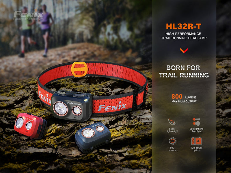 Linterna Frontal Fenix HL32R-T roja