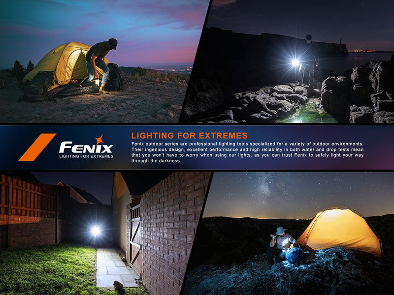 Linterna Fenix CL22R negra