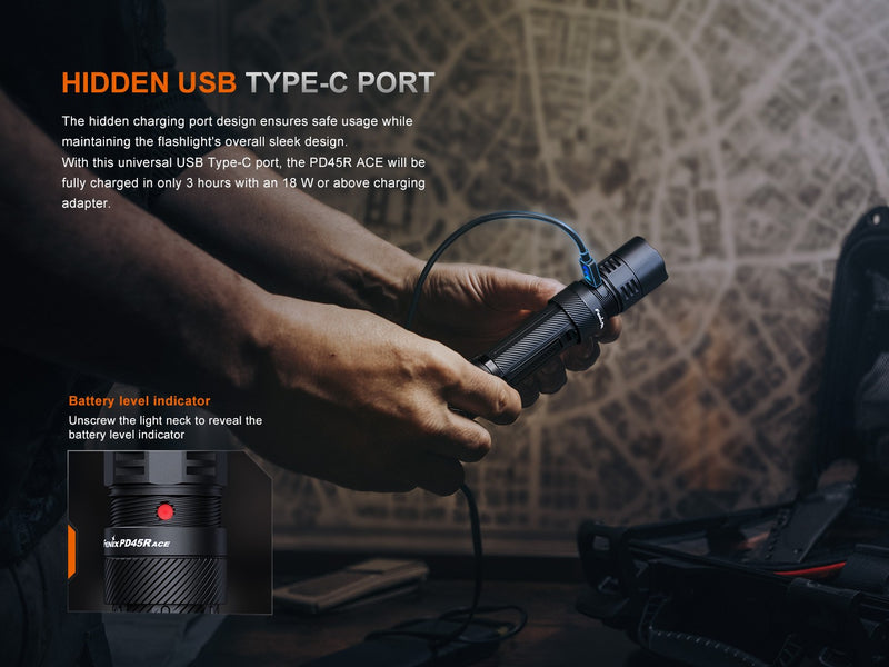 Linterna Fenix PD45R ACE