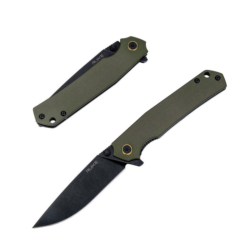 Navaja Ruike P801-G (Color Verde Oliva)