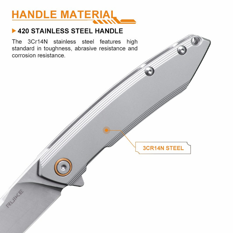 Navaja Ruike P831S-SA (Color Plata)