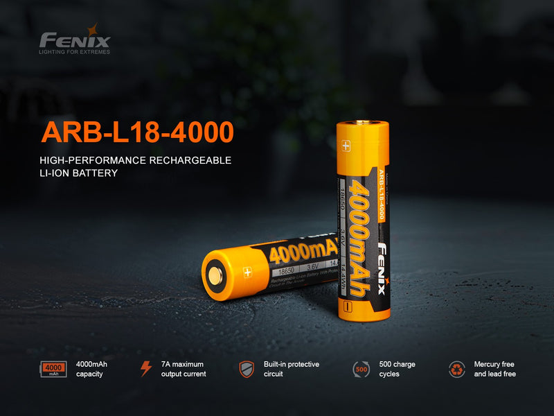 Bateria recargable FENIX ARB-L18-4000