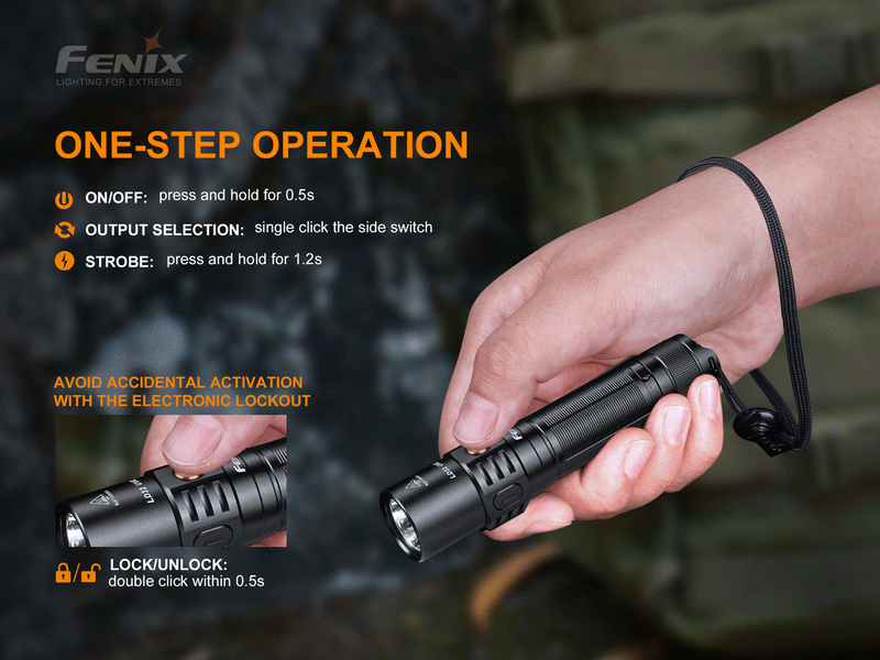 Linterna Fenix LD32 UVC