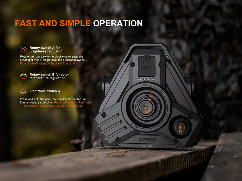 Linterna Fenix CP50R