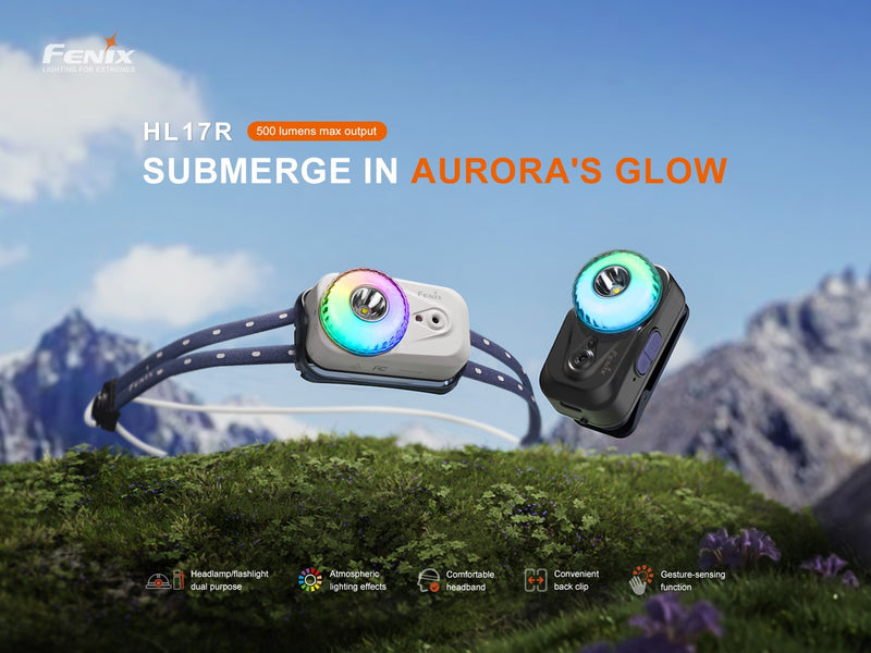 Linterna Frontal Multiusos Fenix HL17R