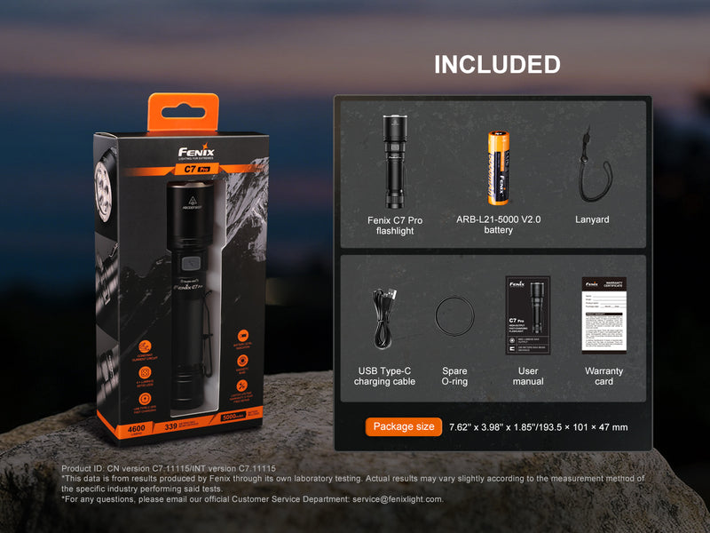 Linterna Fenix C7 PRO