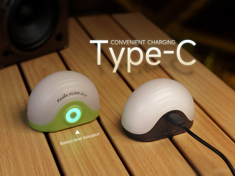 Linterna Fenix CL20R V.20 NEGRO