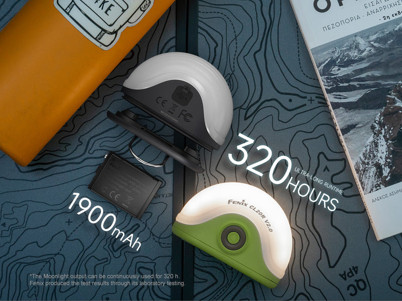 Linterna Fenix CL20R V.20 NEGRO