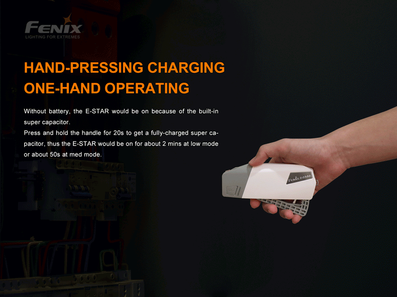 Linterna Recargable Fenix E-STAR