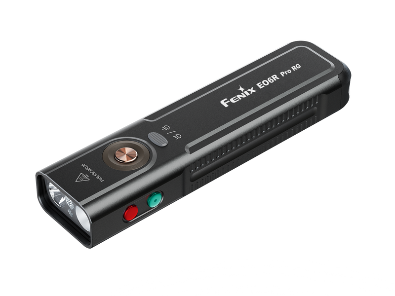 Linterna Recargable Fenix E06R PRO RG NEGRO (LASER VERDE)