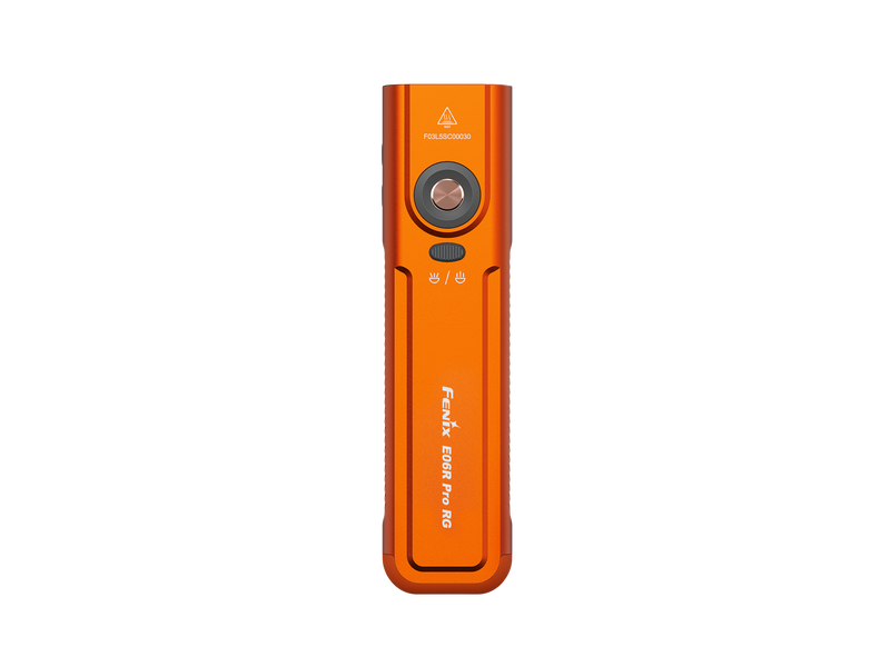 Linterna Recargable Fenix E06R PRO RG NARANJO (LASER VERDE)