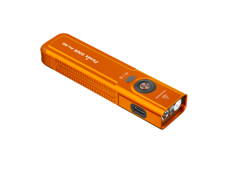 Linterna Recargable Fenix E06R PRO RG NARANJO (LASER VERDE)