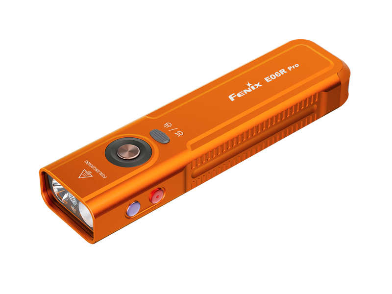 Linterna Recargable Fenix E06R PRO NARANJO