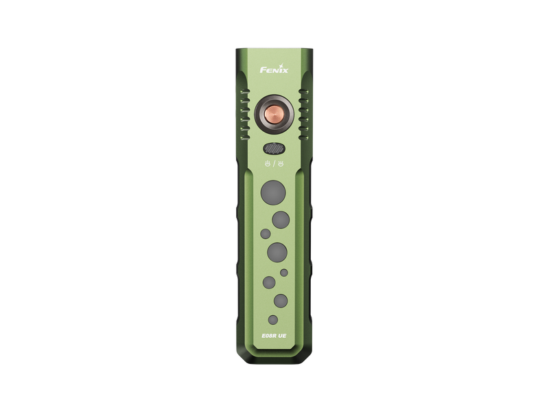 Linterna Recargable Fenix E08R UE VERDE OLIVA
