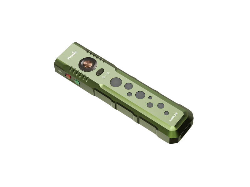 Linterna Recargable Fenix E08R UE VERDE OLIVA