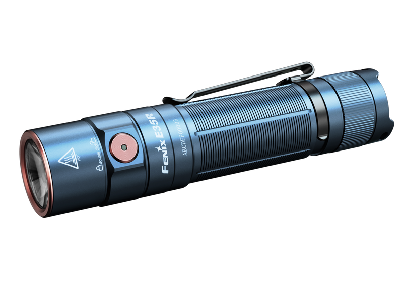 Linterna Recargable Fenix E35R GLACIER BLUE