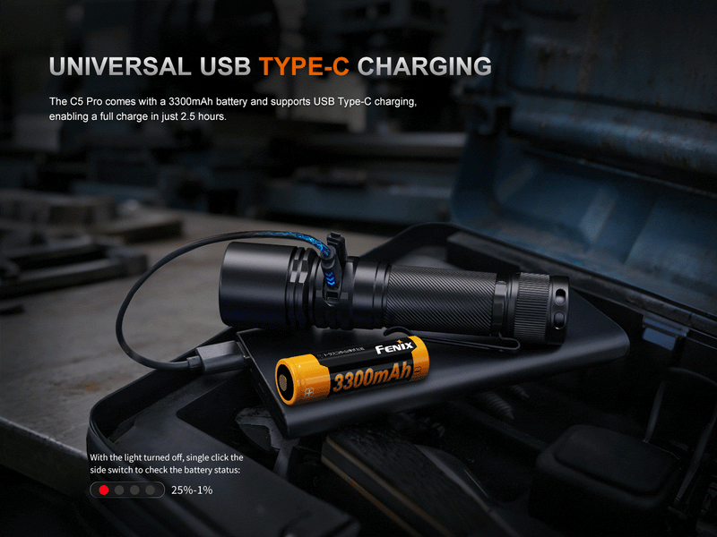 Linterna Fenix C5 PRO