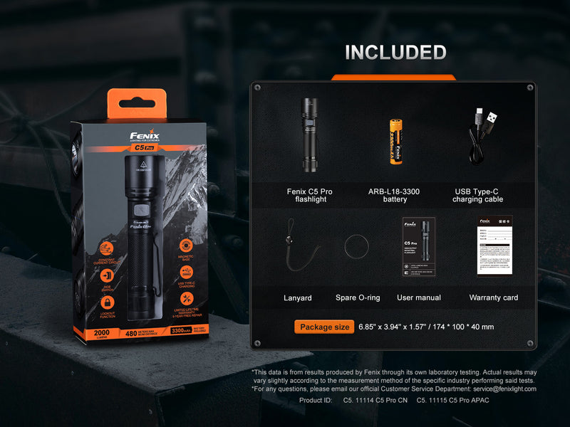 Linterna Fenix C5 PRO