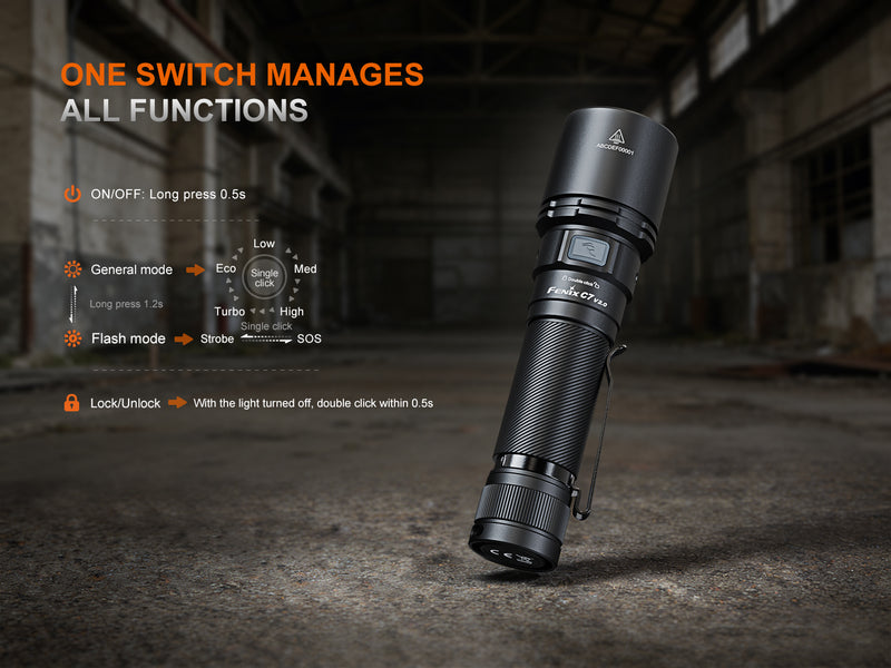Linterna Fenix C7 V2.0