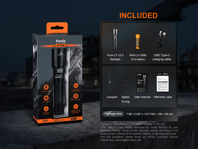 Linterna Fenix C7 V2.0